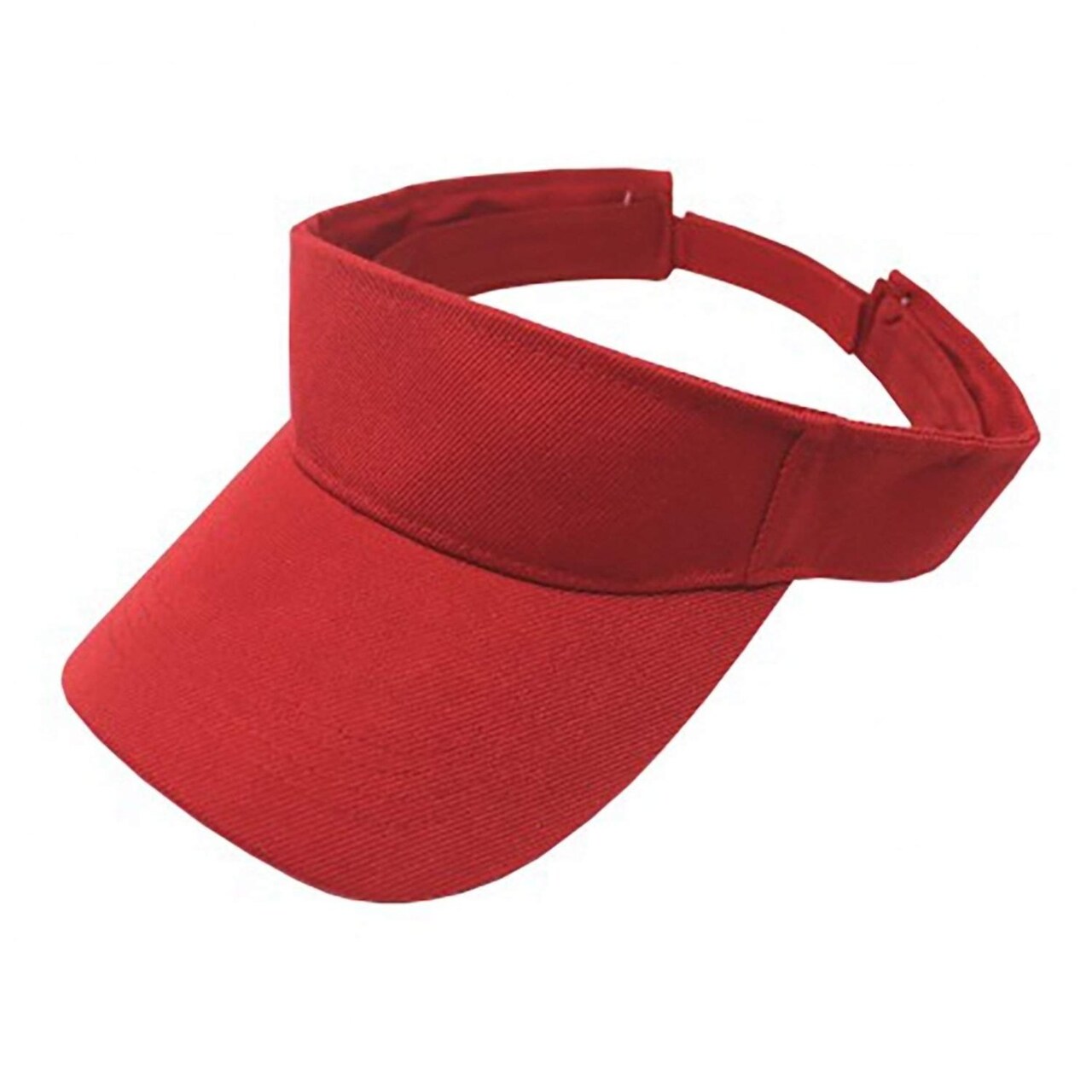 12 Pack Adjustable Sun Visor Caps Lightweight Polyester Sports Hats One Size